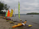 kayak sailing with BSD in Deerhearst Canada -  2011